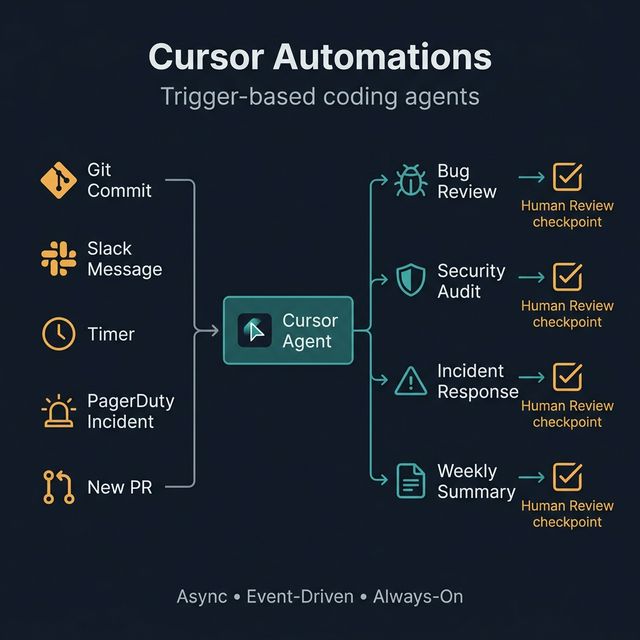 Cursor Automations: When Coding Agents Stop Waiting for You to Prompt Them