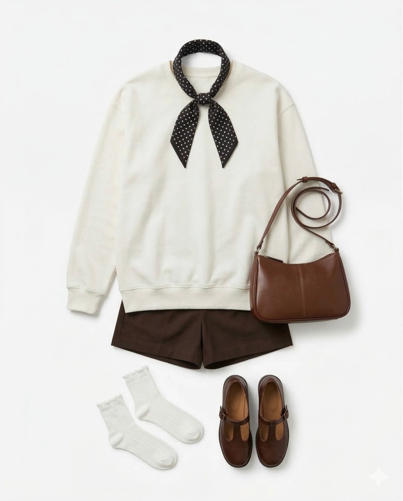 Source flatlay outfit